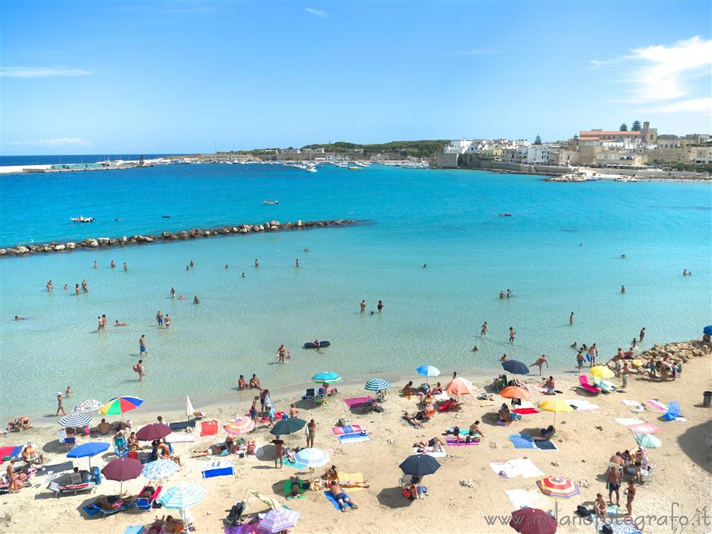 Otranto (Lecce, Italy) - The beach and the sea of Otranto